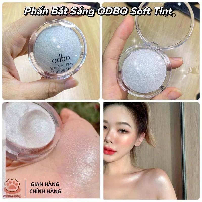 HÀNG MỚI VỀ Phấn Bắt Sáng Highlight ODBO Soft Tint Highlight 4g ODBO Glowing Skin OD173 Cosmetic Women Mỹ Phẩm Trang Điểm