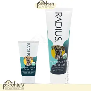 [Poochies Supplies] Odol gigi anjing - Radius Organic Canine Toothpaste