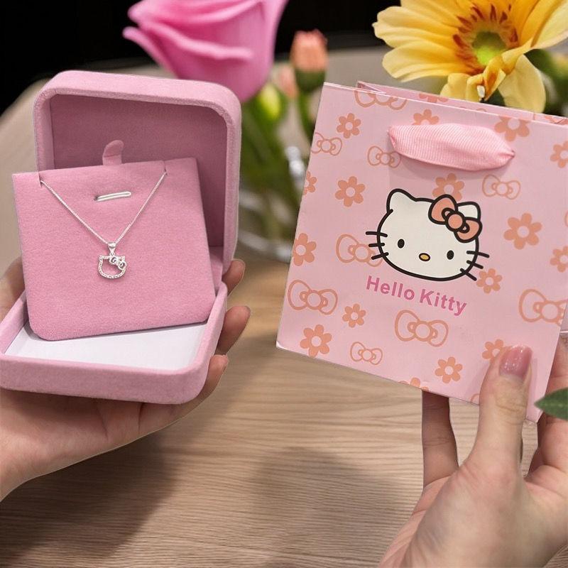 Vòng Cổ Hello Kitty, Dành Cho Phụ Nữ, Dây Chuyền Xương Đòn 925, Mặt Dây Chuyền Thời Trang Và Thanh Lịch, Thích Hợp Làm Quà Tặng Dễ Phối Đồ, Lý Tưởng Cho Bạn Thân Hoặc Bạn Gái, Mặt Hàng Quà Tặng Hello Kitty 2