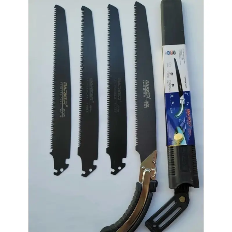 Combo 1 cưa + 3 lưỡi Barker 350mm - Cưa gỗ - cưa cây - cưa cầm tay