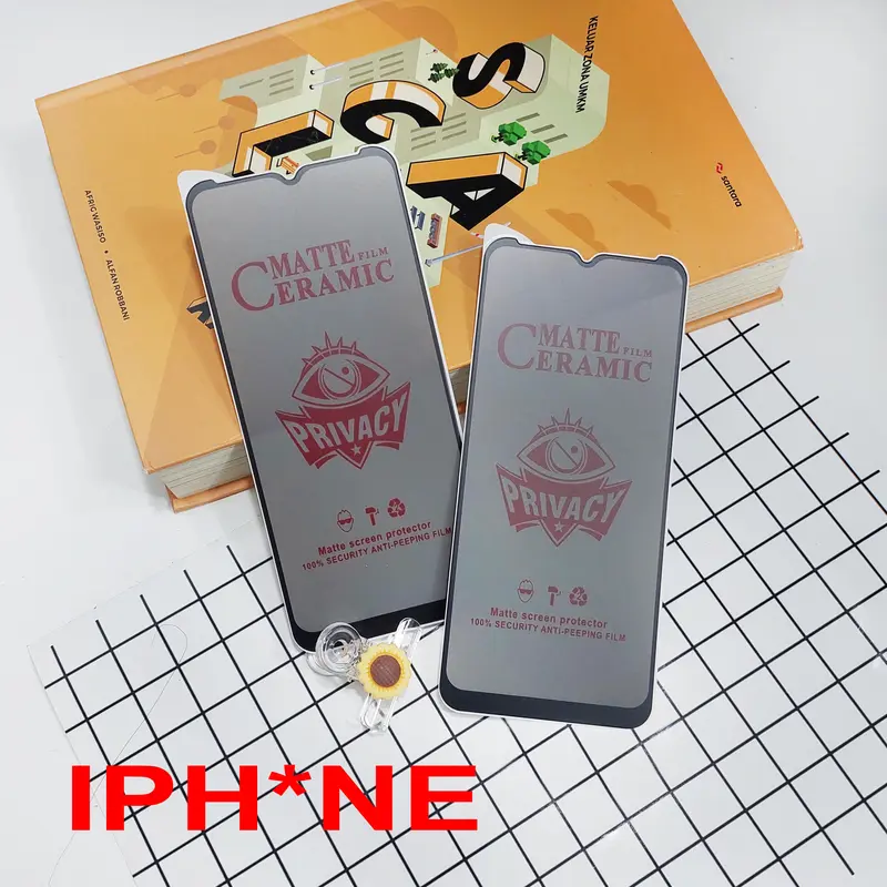 [IP] [SPY] Antigores Ceramics antiprivasi anti kepo untuk 14 14promax 14pro 14+ 13promax 13pro 12 12mini 12promax 11 11pro 11 promax X XS XR XS MAX SE 2020 8+ 8 7+ 7 6+ 6 6s Layar Lentur 3