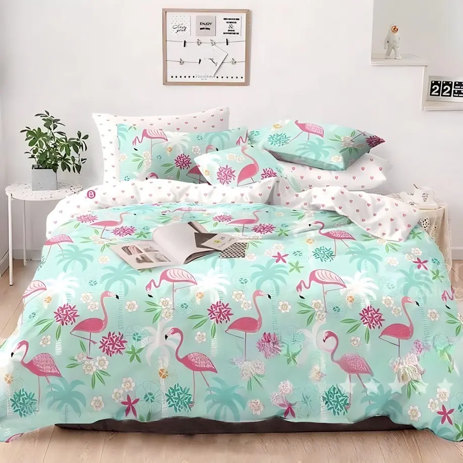 Dela Street Kids PROMO Sprei Saja Motif Aesthetic Ukuran 180 Anti Geser Bahan Katun