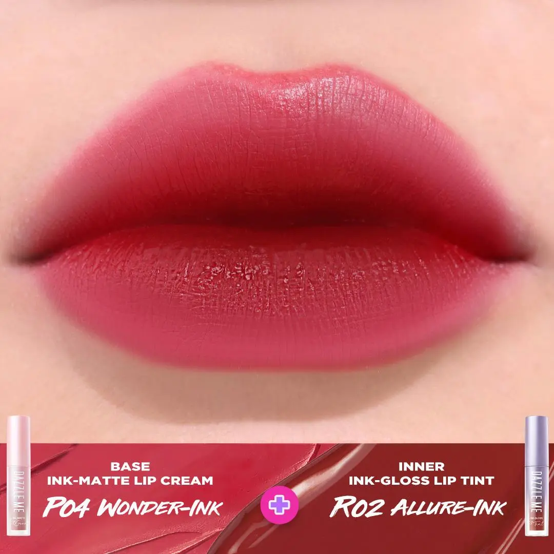 OMBRE [Matte] 04 Wonder Ink +[Gloss] 02 Allure Ink