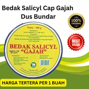 [SUGOI] Bedak Salicyl Cap Gajah 100g / Salycyl Talk Dos