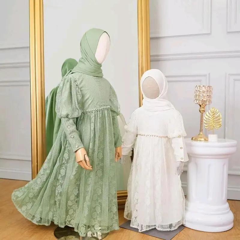 Aqila kids ( tanpa kerudung )dress anak umur 1 - 9 tahun/ dress anak perempuan terlaris model 2023 5