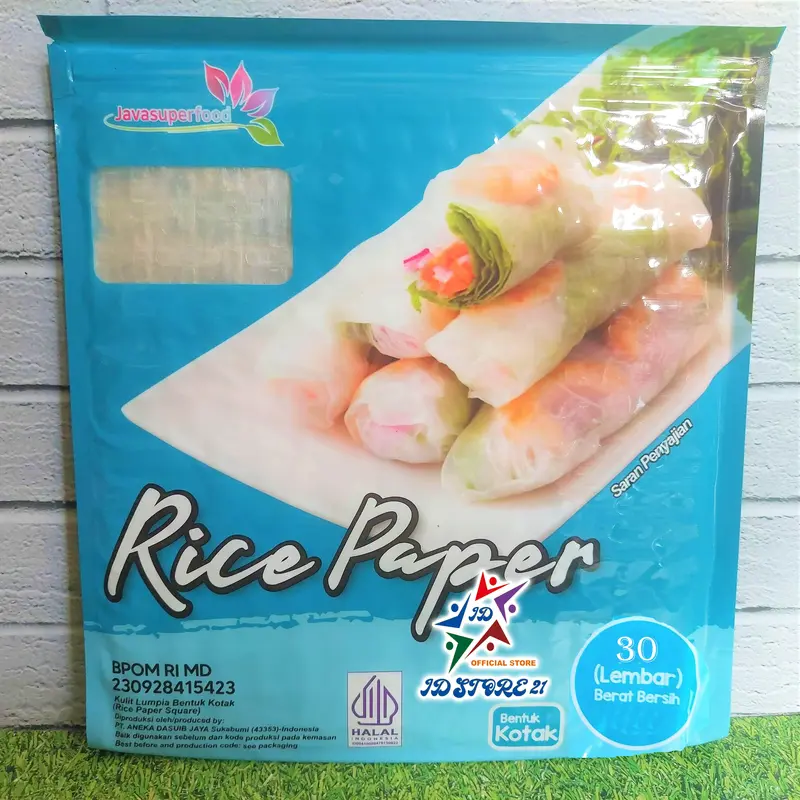 Halal - Java Super Food Kulit Lumpia Rice paper 30 Lembar 2