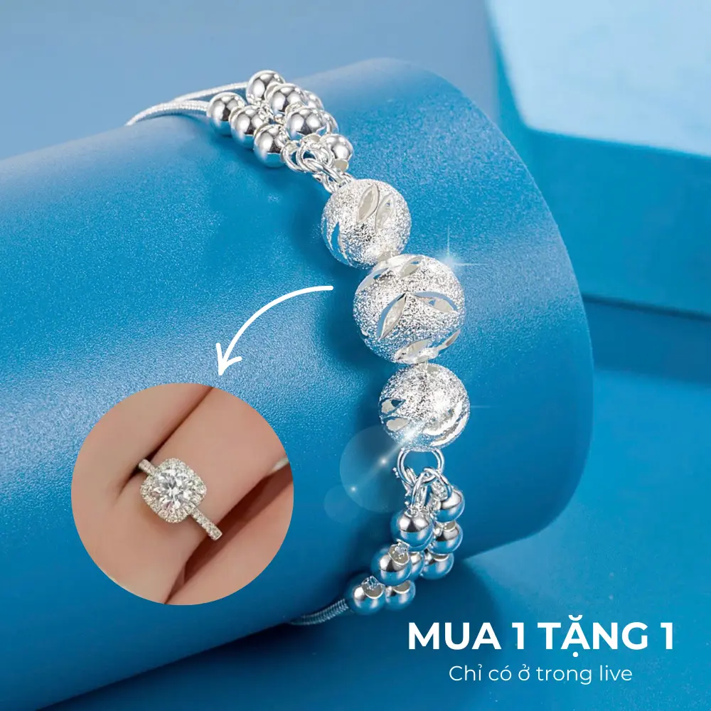 C3 [ Siêu Sale Trong Live ] lắc tay bi trúc mang lại tài lộc QUÀ TẶNG KÈM NHẪN