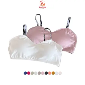 Pakaian Dalam BH Olahraga Wanita Tanpa Kawat Gaya Wanita Korea CF P222