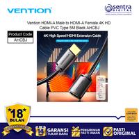 Gambar Vention HDMI Kabel Perpanjangan 5M Male to Female 4K Black AHCBJ dari Sentra Digital Kota Surabaya 2 Tokopedia