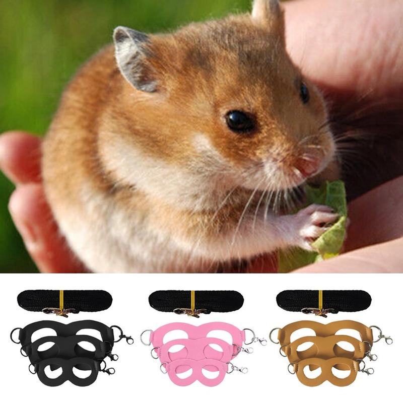 Dây Xích Thú Cưng, Cỡ Nhỏ Thích Hợp Cho Chuột Hamster, Phòng Chống Thoát Hiểm, Chống Cắn, Dây Đeo Ngực Cho Gấu Vàng, Gấu, Chuột Sóc Và Sóc, Dây Xích Chống Mất Đặc Biệt 7