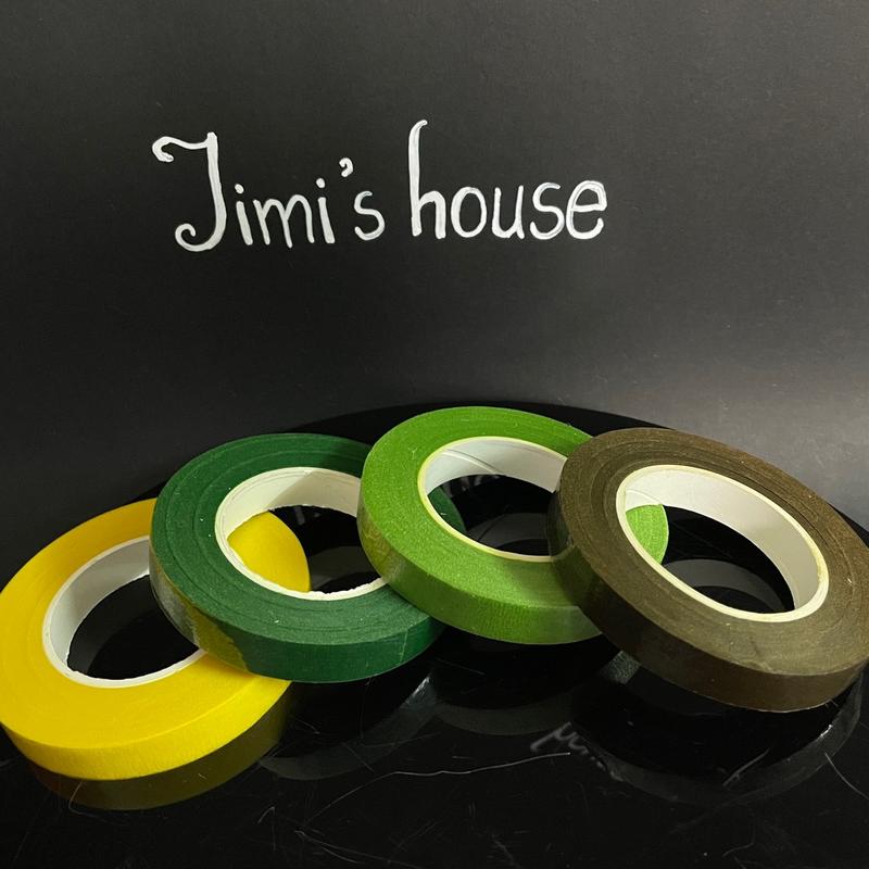 Băng dính sáp quấn cành làm hoa handmade , hoa kẽm nhung