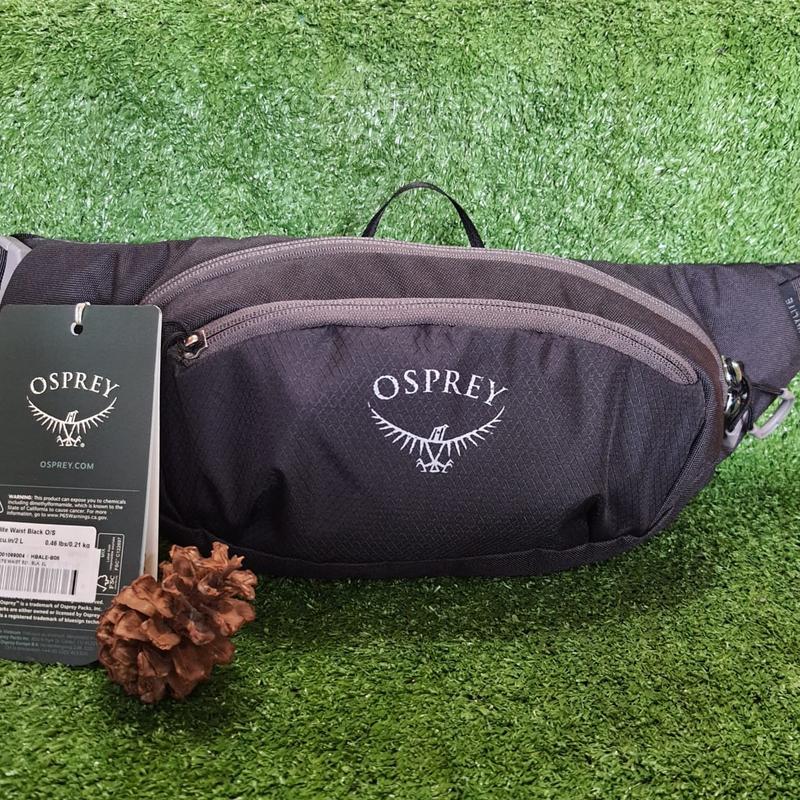 WAISTBAG DAYLITE S21 OSPREY ORIGINAL TAS PINGGANG OSPREY NEW SERIES 21 TAS OSPREY TERBARU OSPREY WAISTBAG SEASON 21 BLACK TAS SLEMPANG OSPREY HITAM POLOS WAIST BAG OSPREY LIFETIME WARRANTY TAS PINGGANG PRIA OSPREY GARANSI RESMI SEUMUR HIDUP Slingbag 6