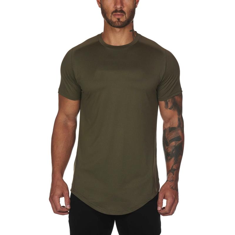 Product Introduction of T-Shirt Summer Sports Fitness Short Sleeve Men'S Quick Dry Training T-Shirt 18