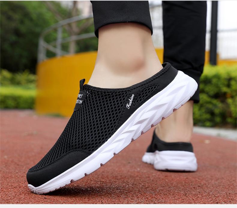 Product Introduction of Sneakers Casual Shoes for Men Breathable Summer Lightweight Comfortable Black Slip-On Driving Walking Shoes Tenis Masculino Boy Runner 52