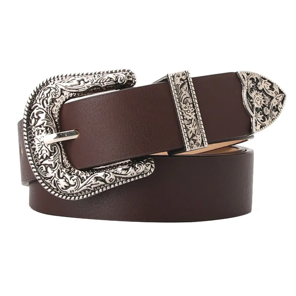 Fashion Belt for Women Cowgirls Waist Belt Gothic Style Vintage Lady Belt for Jeans Pants Women Casual Clothing Accs