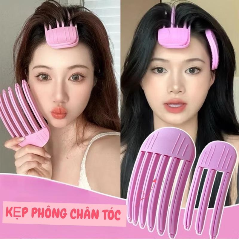 Kẹp Phồng Chân Tóc 3 Răng 6 Răng Phồng Mái Bồng Bền Tạo Kiểu Tiện Lợi
