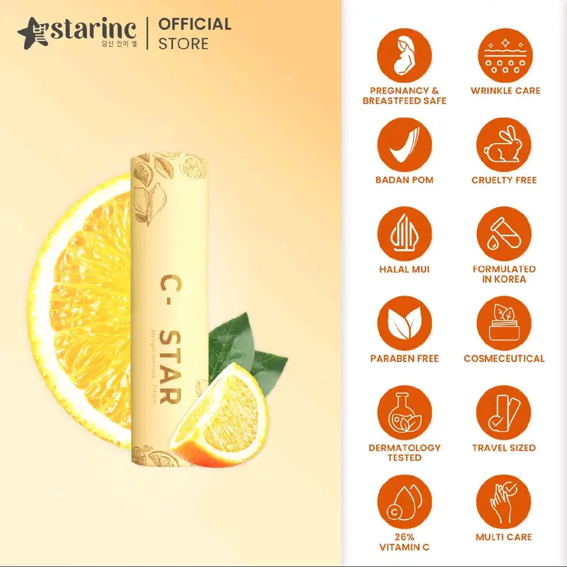 STARINC C Star Brightening Stick Vitamin C 26% | 11G 2