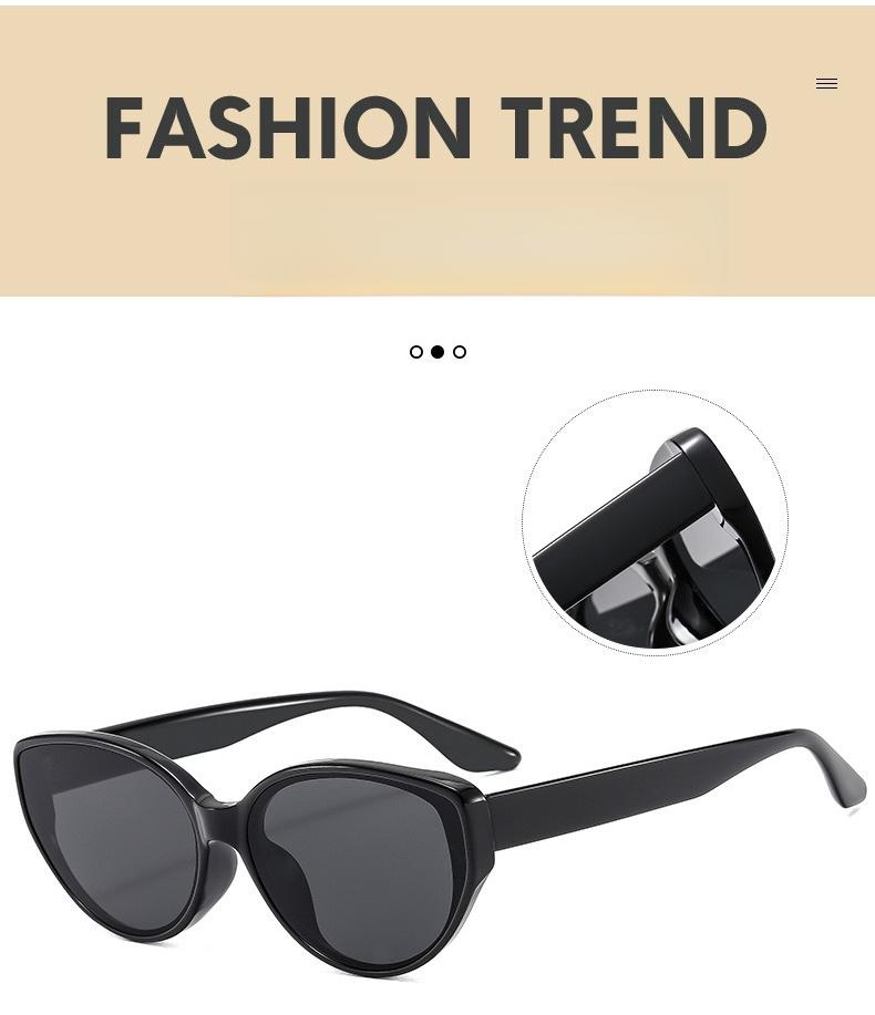 Product Introduction of Cat'S Eye Sunglasses Female Models Of High Value Retro Trend In Europe And The United States Teal TR Polarized Sunglasses Male Anti-Ultraviolet Glasses smart  glasses eyeglasses  fashion 27