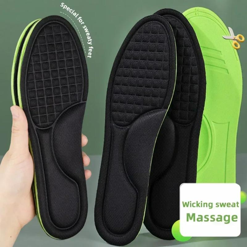 Unisex Soft Memory Foam Orthopedic Insoles Deodorizing Insole for Shoes Sports Absorbs Sweat Soft Antibacterial Shoe Accessories 4