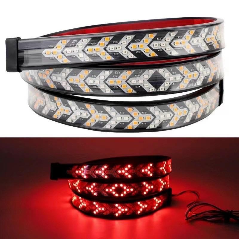  Dây led xương cá trang trí phía sau đuôi xe tải và xe ô tô điện 12v và 24v 