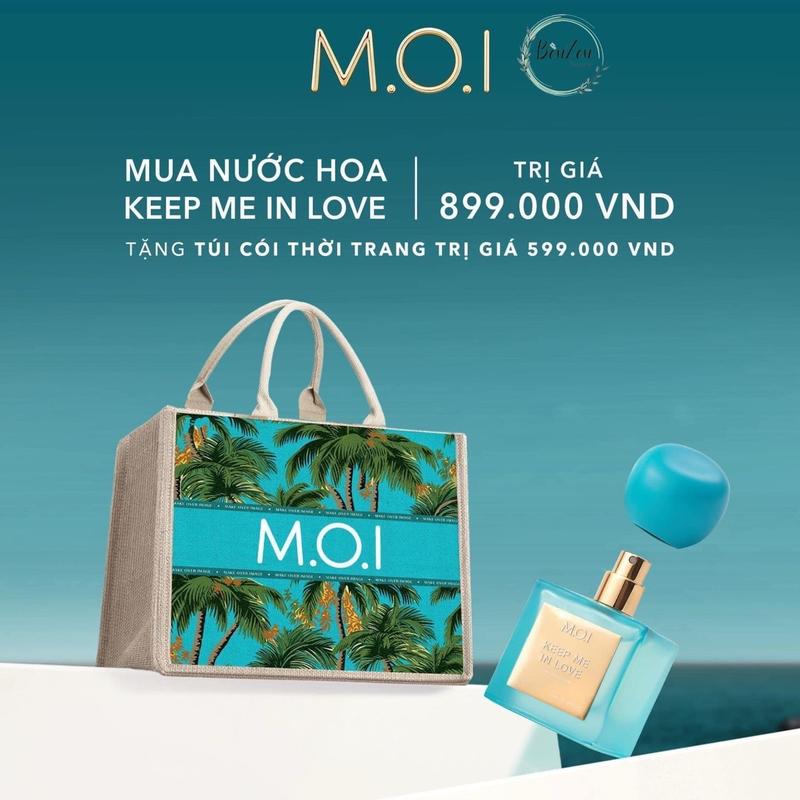 [ Chính Hãng Moi Cosmetics ] Nước Hoa Cao Cấp Hồ Ngọc Hà, Kim Lý  Unisex Keep Me In Love, Phiên Bản Giới Hạn, Lưu Hương Lâu, Với 3 Tầng Hương, Thơm Nhẹ Nhàng, Tươi Mát, 50ml . Perfume Women Nữ Mỹ Phẩm