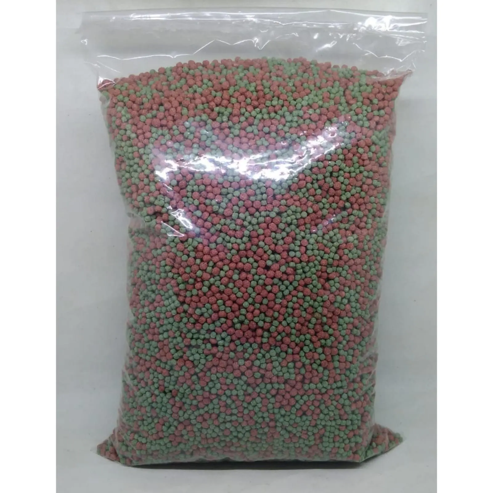 PAKAN KOI 1KG Size 2mm CAMPUR MERAH HIJAU PK KOI SAKURA TAISHO