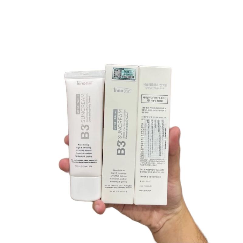 Kem chống nắng B3 XÁM (mẫu mới) +1m Inno