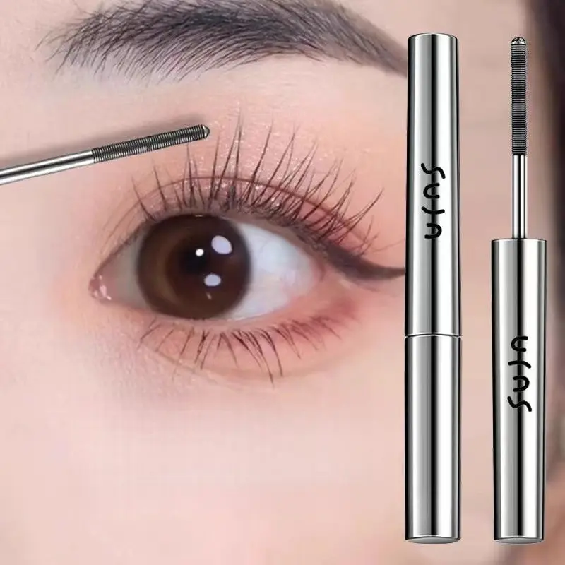 Mascara 3d, 6D, Không thấm nước, Cong, Không vảy, Định Hình, Ống Thép Tự Nhiên, Đế Lông Mi, Mỹ Phẩm Làm Đẹp Vẽ Lông Mi 2