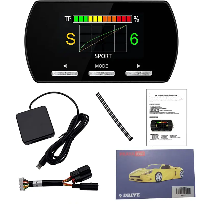 9 DRIVE THROTTLE CONTROLLER PIGGYBACK TOYOTA 852 CONTROL REMAP ECU CALYA AGYA AVANZA NEW RUSH RAIZE INNOVA REBORN VELOZ YARIS FORTUNER VRZ ALPHARD 4