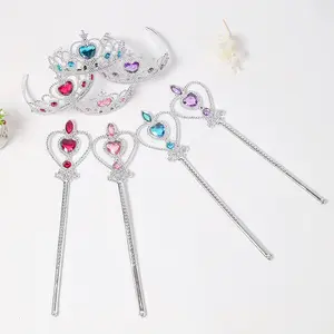 [KIDSFASHIONKOLEKSI]  Mahkota & Tongkat Magic frozen elsa anna anak