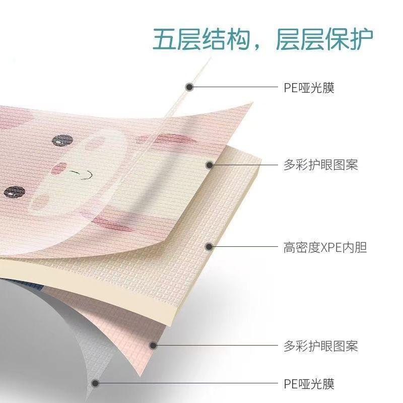 Thảm Xốp Cho Bé, Chống Sốc, Dày Dặn, The pattern color is randomly sent, not a specified color.Thích Hợp Cho Đầu Giường Cho Em Bé Thảm Trải Sàn Phòng Khách Thảm Tập Bò, Không Độc Hại, Không Mùi, Chống Sốc, Cho Trẻ Em chăn  đũi  cho  bé 3