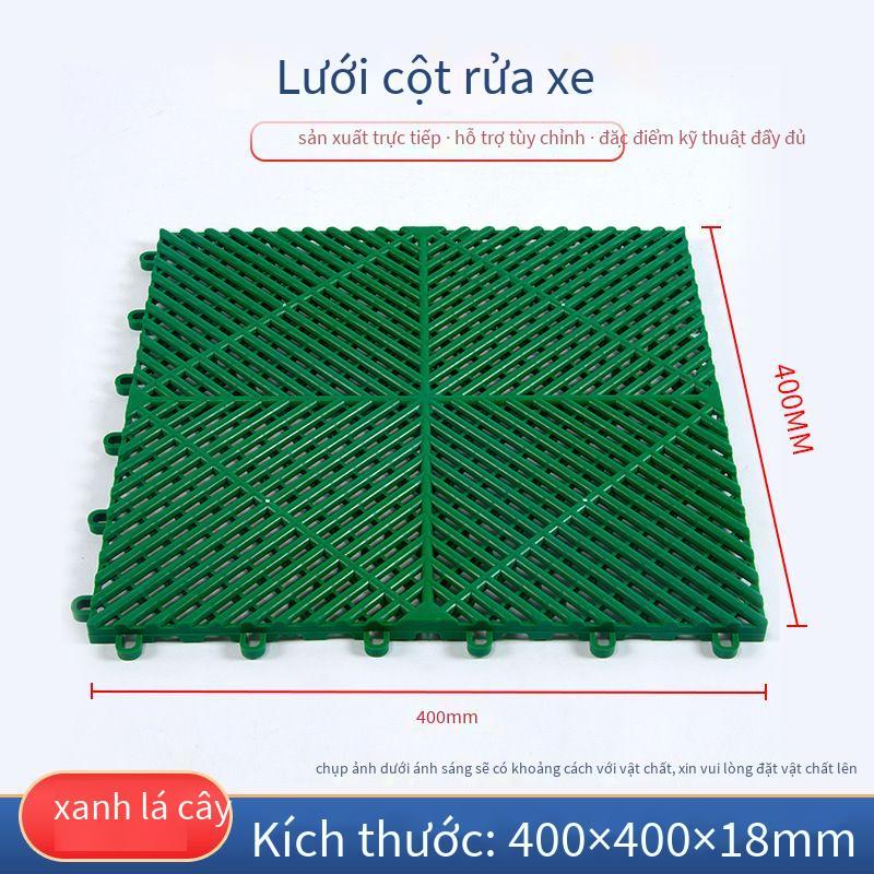 1,8 Cm Rửa Xe Phòng Sàn Lưới Tản Nhiệt Rửa Xe Miễn Phí Đào Rãnh Sàn Cống Nhựa Nối Vách Ngăn 4S Cửa Hàng Lưới Tản Nhiệt Miếng Đệm 7