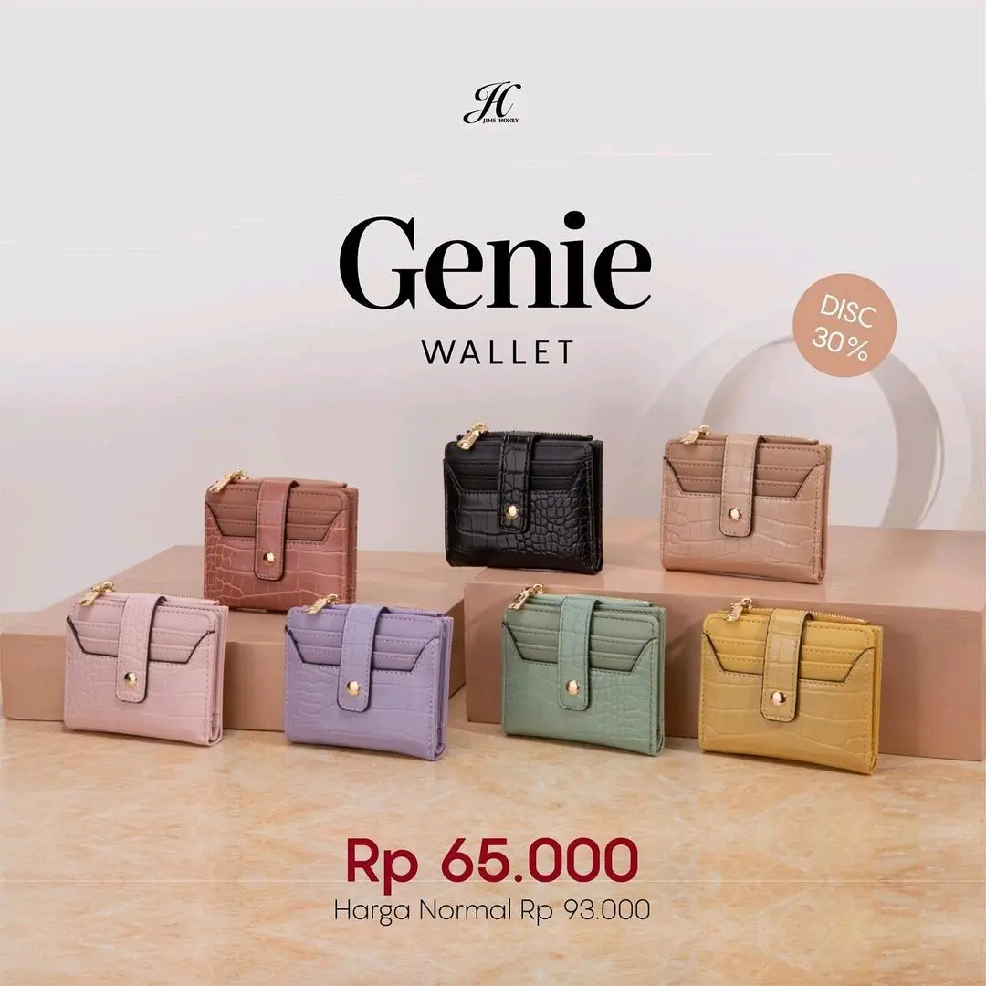 JIMS HONEY DOMPET WANITA GENIE WALLET