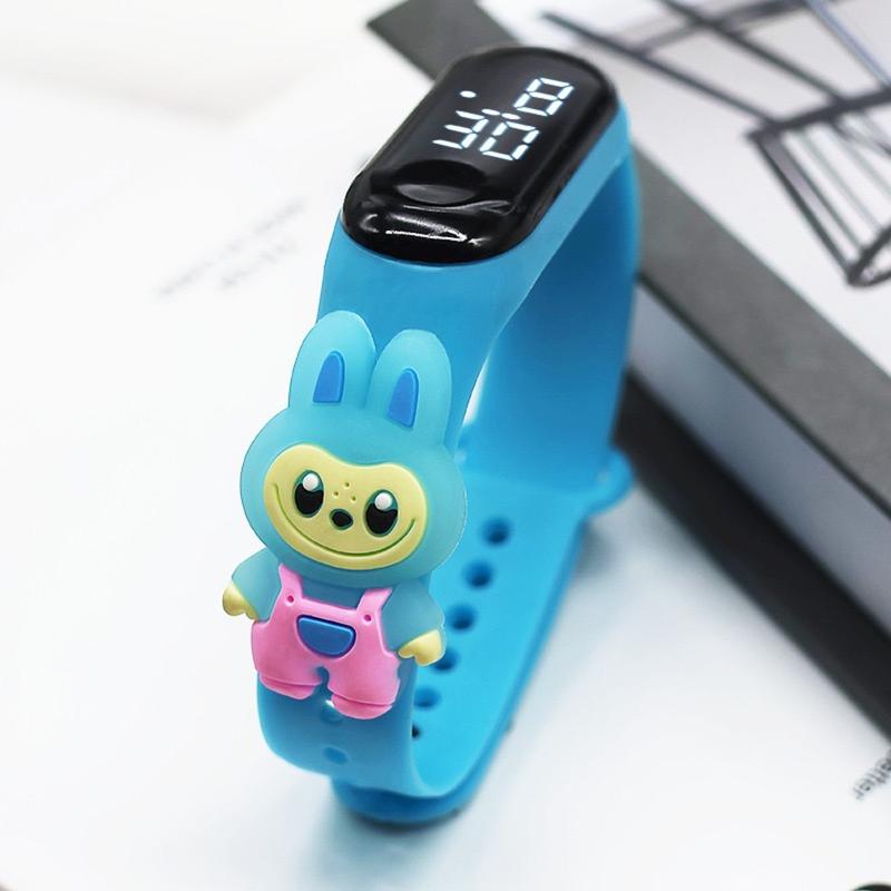 LABUBU Kids Watch Jam Tangan Kanak-kanak, LABUBU 3D, dengan Anak ...
