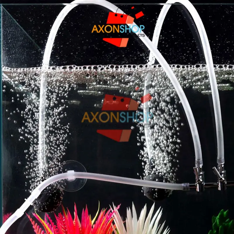 Selang Udara 1m Elastis Aerator Airasi Aquarium Kolam Ikan 1 meter 1