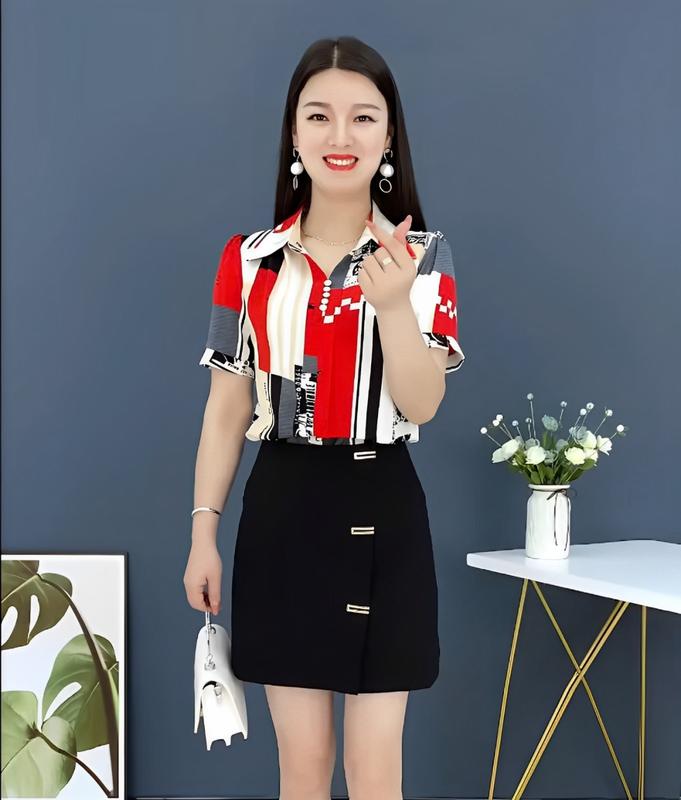 Áo Sơ Mi Nữ Chất Mềm Mịn Sang Trọng VP483 3