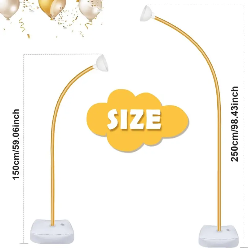 Balloon Arch Kit, Balloon Arch Kit with Base, Balloon Garland Arch Kit, Party Decoration Supplies for Wedding Birthday Baby Shower Graduation Ceremony 1