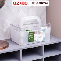 Gambar STORA KOTAK PENYIMPANAN CADDY DENGAN HANDLE - PUTIH dari AZKO ID Kota Administrasi Jakarta Pusat 1 Tokopedia