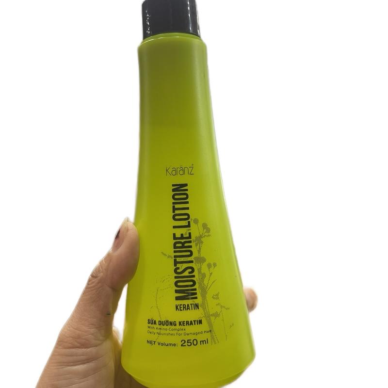 Sữa dưỡng keratin KARANZ giúp tóc mềm mượt chai 250ml
