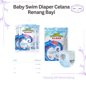 Popok Renang Bayi Tahan Air Baby Swim Diaper Celana Renang Bayi