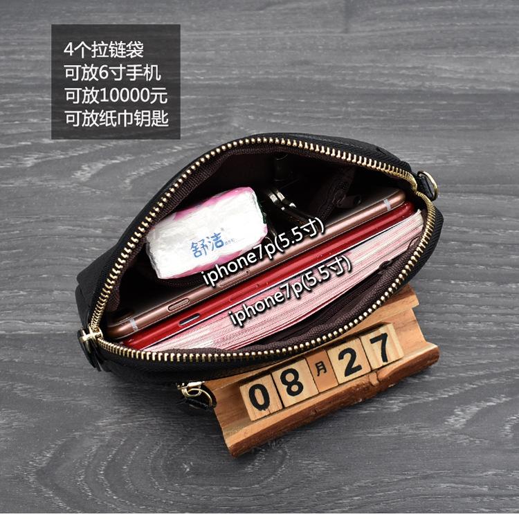 Product Introduction of Túi Xách Nữ PU Mới, Gian Hàng Đơn Giản, Túi Cầm Tay, Màu Trơn, Mặt Mềm, Túi Điện Thoại Di Động 10