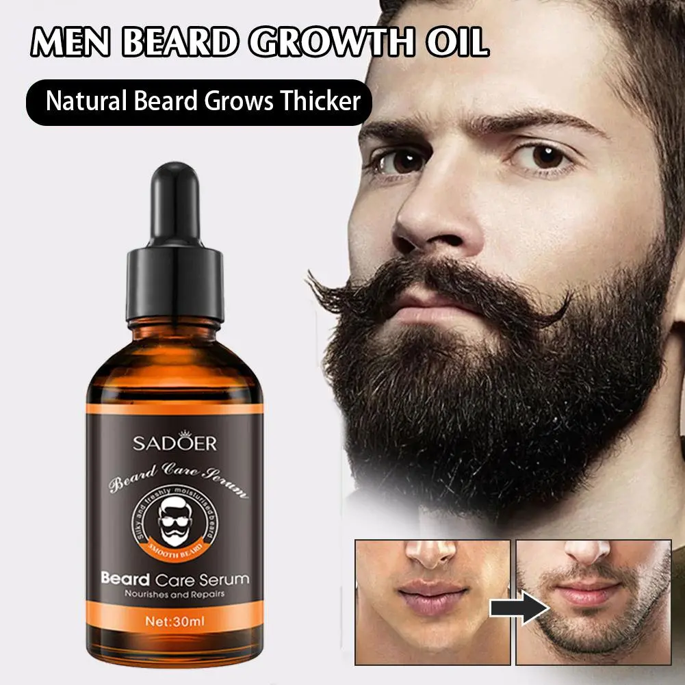 Beard Care Essence Authentic Growth Beard Grower Hair Growth Premium Organic Mustache Growth