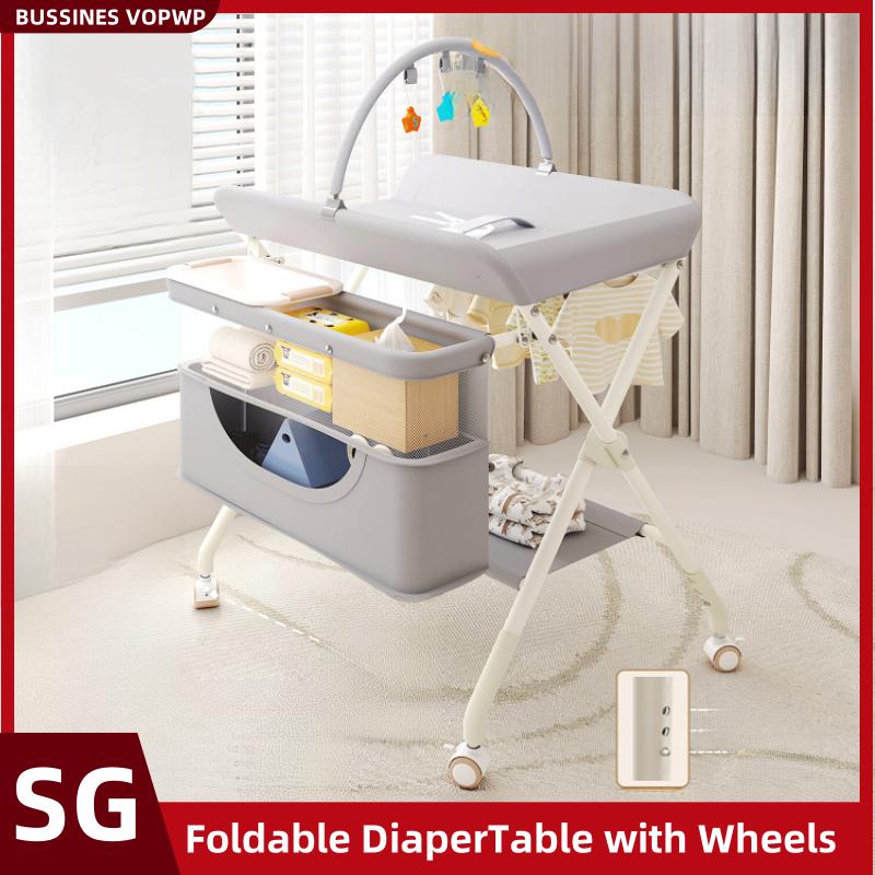 BUSS-Portable Baby Changing Station with Adjustable Height,with ...