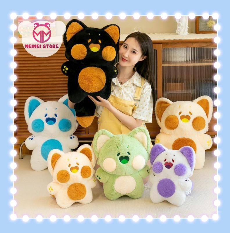 Gấu Bông Mèo DuDu Nhiều Màu Đáng Yêu Dễ Thương Thú Nhồi Bông Toy Thú Bông Đồ Chơi