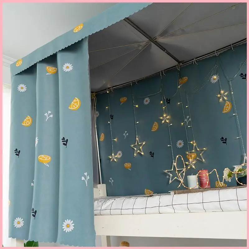 IOKAOLSHOP Rèm giường tầng ký túc xá, rèm màn giường tầng Oron (Tặng móc và dây treo) 5