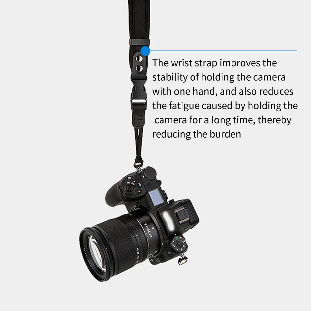 Adjustable Neoprene Hand Strap for DSLRs and Mirrorless Cameras- Reliable