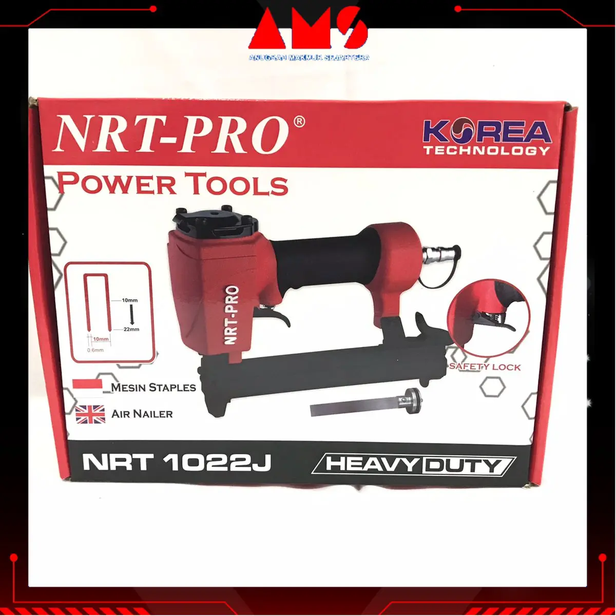AIR NAILER / STAPLES ANGIN F 1022 J HD NRT-PRO
