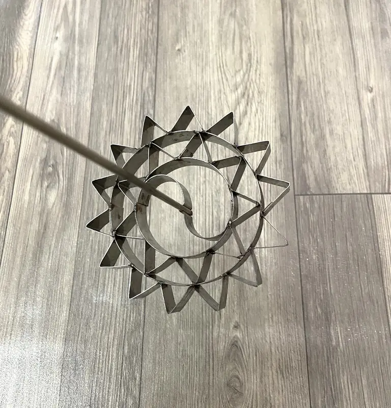 Khuôn Bánh Nhúng Inox Kiểu Thái Lan, Hình  Hoa Mai - Ngôi Sao Size 9,5-10cm 5