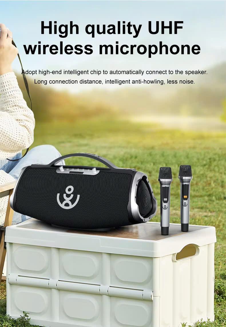 Product Introduction of Loa Karaoke Bluetooth 5.3 Xdobo Wow Max 300W, Pin: 30000mAh. Kèm 2 Micro Không Dây, Loa siêu trầm Hỗ Trợ Cổng 6.5mm/AUX/USB/Cổng OTG Củ Loa Nghe Nhạc Kem loa  xdobo wow max 300w loa _ di động x dobo 18