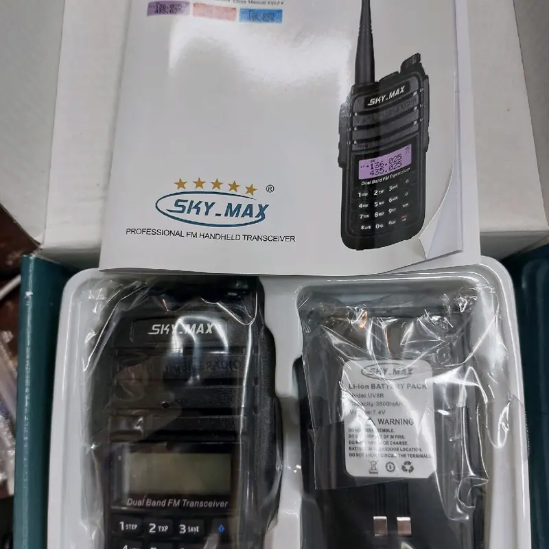 HT HANDY TALKIE / HANDY TALKY / WALKIE TALKIE SKYMAX UV - 8R DUAL BAND 1